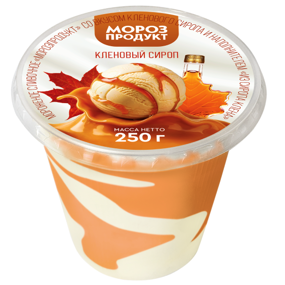 «MOROZPRODUCT» maple syrup butter glass plastic «MOROZPRODUCT» maple syrup butter glass plastic